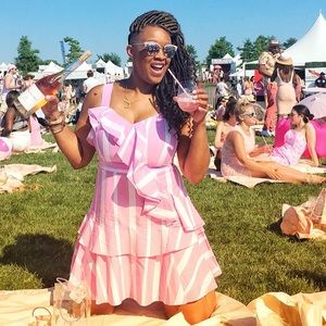 Pink Ruffle dress